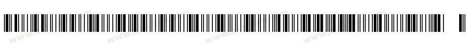 LibreBarcode39Text R字体转换
